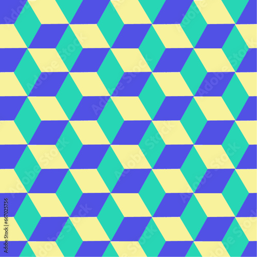 Cube pattern design