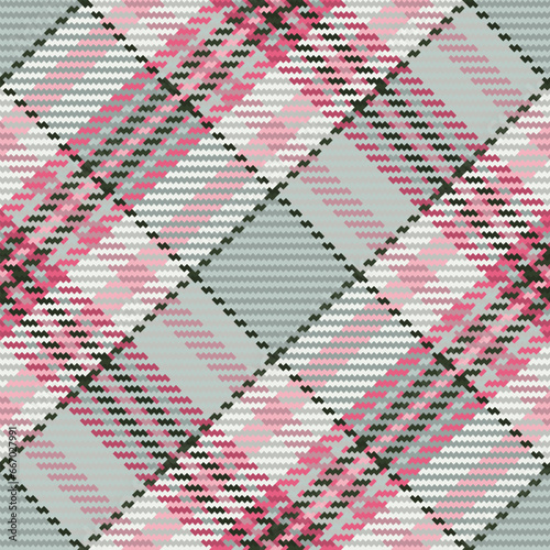 Seamless pattern of scottish tartan plaid. Repeatable background with check fabric texture. Vector backdrop striped textile print.