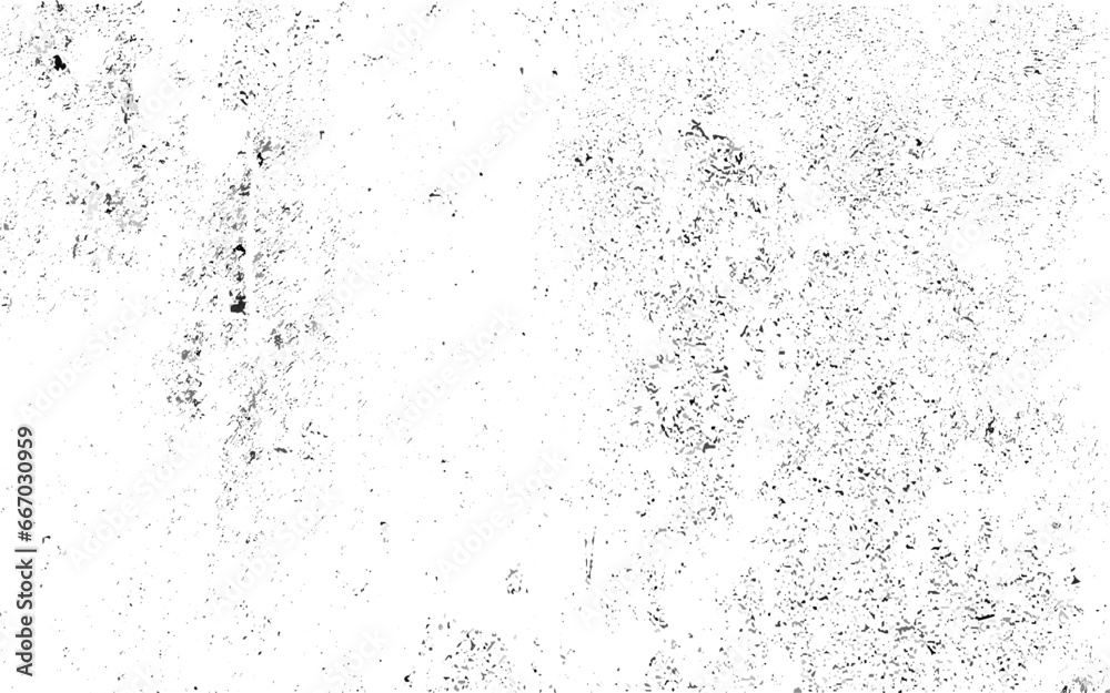 Abstract vector noise. Small particles of debris and dust. Distressed uneven background. Grunge texture overlay with rough and fine grains isolated on white background. Vector illustration. - obrazy, fototapety, plakaty 