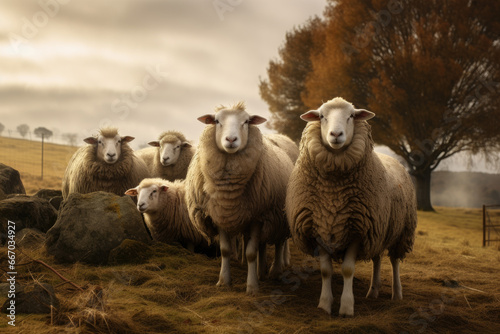 sheeps on farm