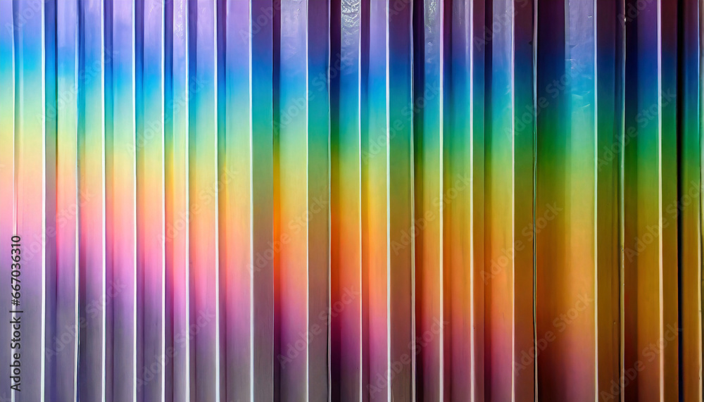Rainbow background. Colors parallel vertical smooth tender shiny lines. Generative AI Rainbow background. Colors parallel vertical smooth tender shiny lines. Generative AI
