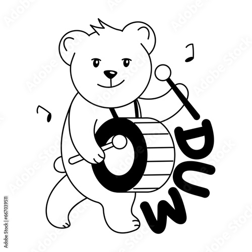 Beating Drum 