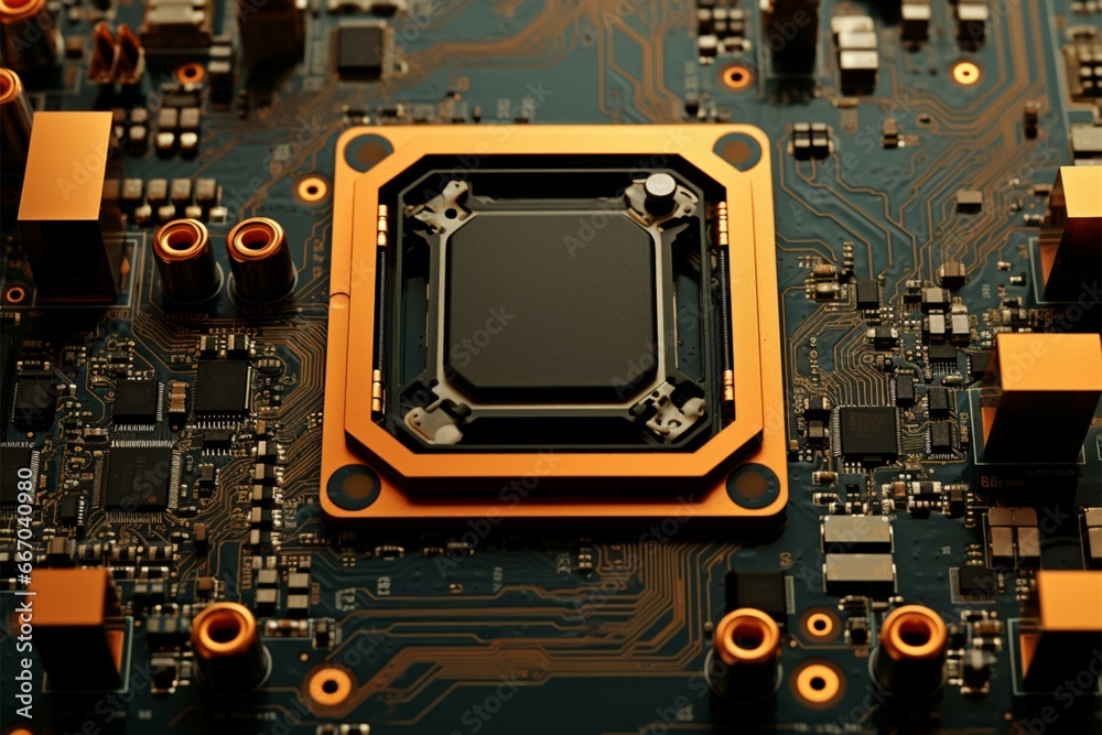 The librarian, a circuit board with tracks crafting intriguing shapes The librarian, a circuit board with tracks crafting intriguing shapes