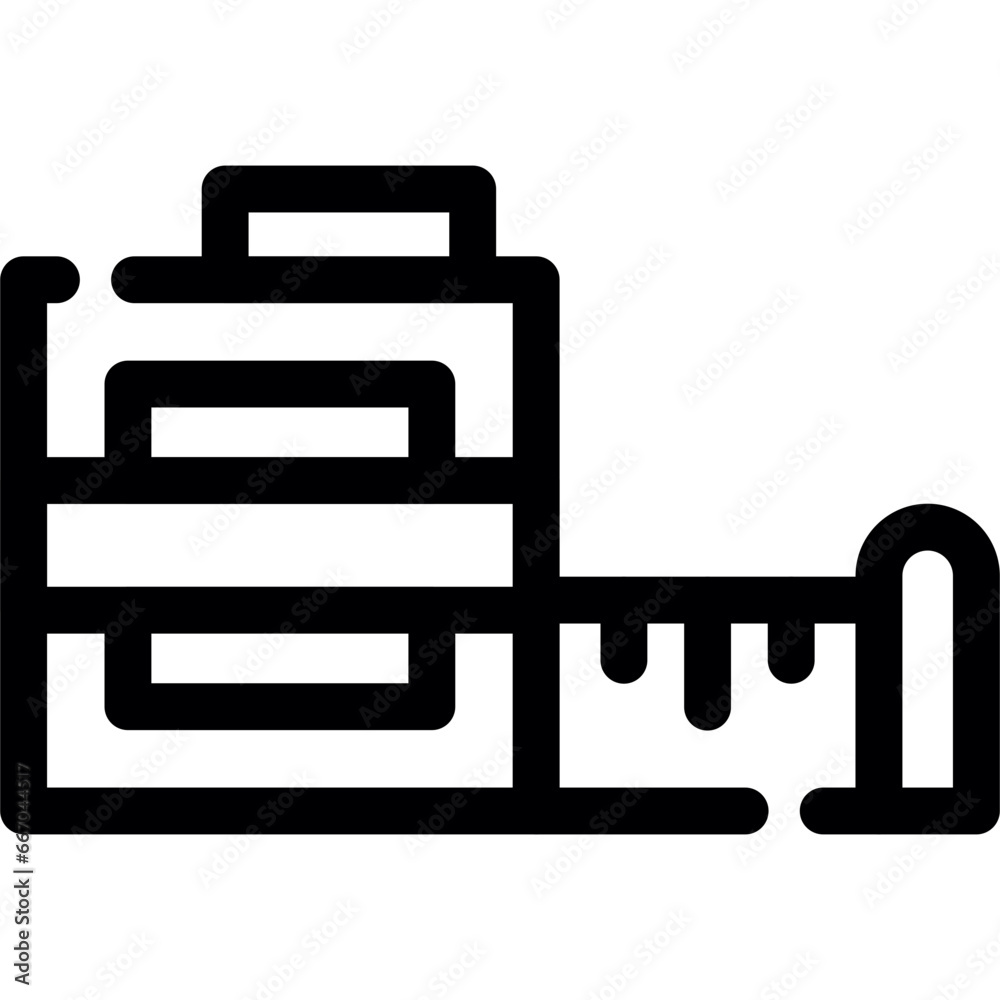 Tape Measure Icon Tape Measure Icon