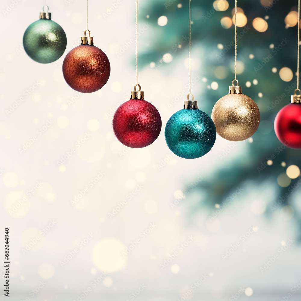 christmas background with balls christmas background with balls