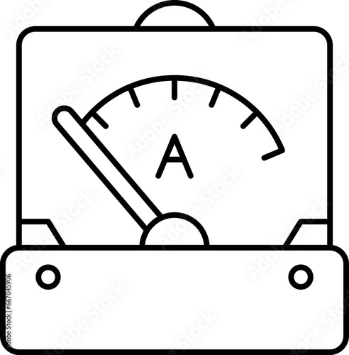 ammeter  icon