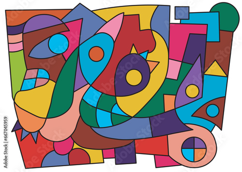 colorful abstract art