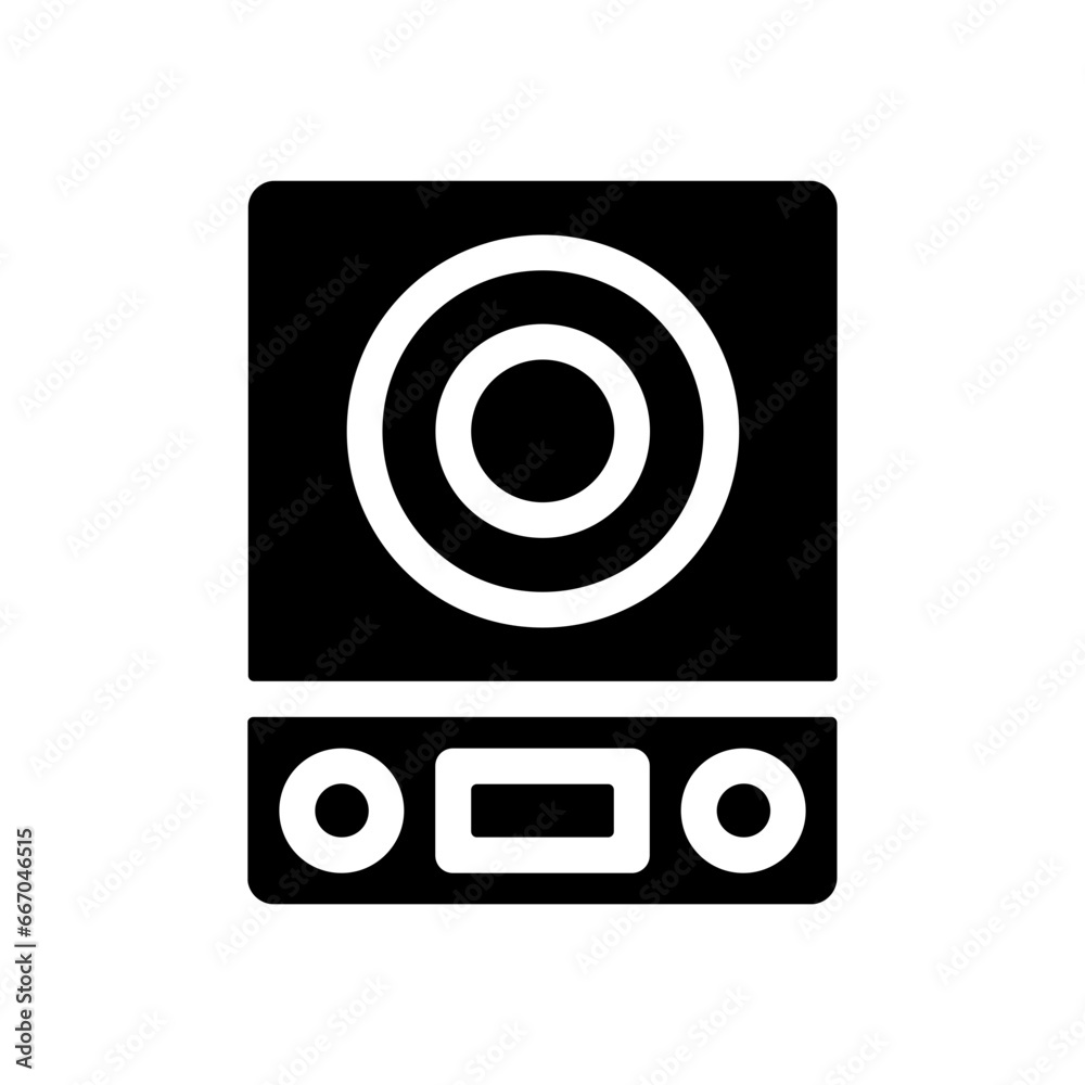 Induction Stove Icon Induction Stove Icon