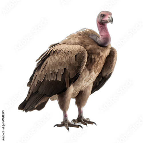 vulture isolated on transparent or white background