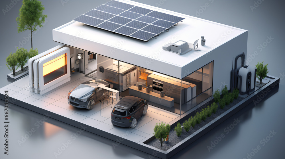 The Controller of the Solar Inverter Hybrid system