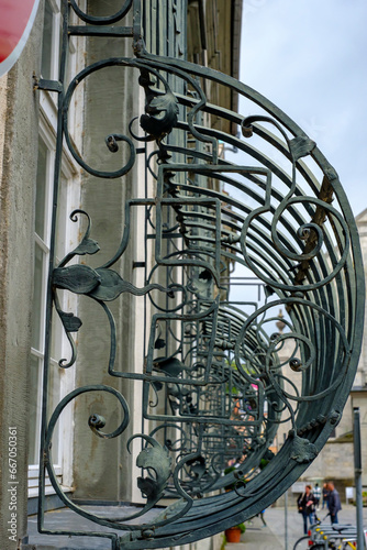 Fotografi Grillwork, Lindau (Lake Constance), Bavaria, Germany