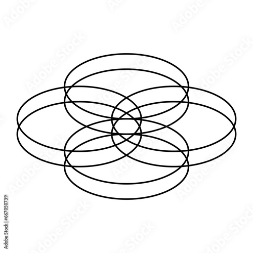 Monoline Aesthetic Element