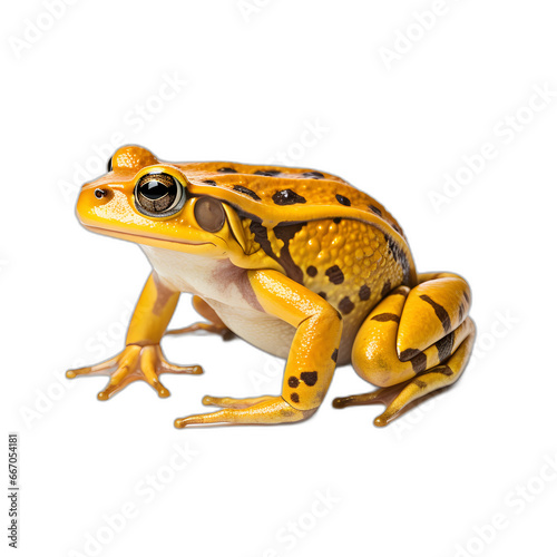 frog isolated on transparent or white background