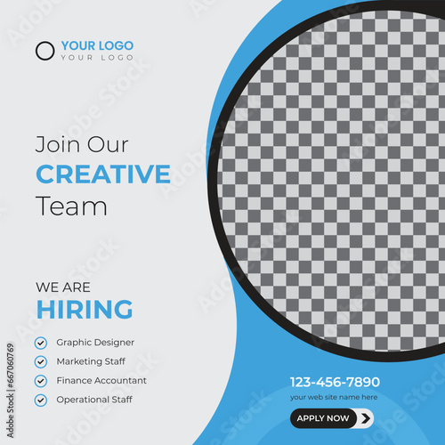 digital marketing social media post design template for grow your online business 