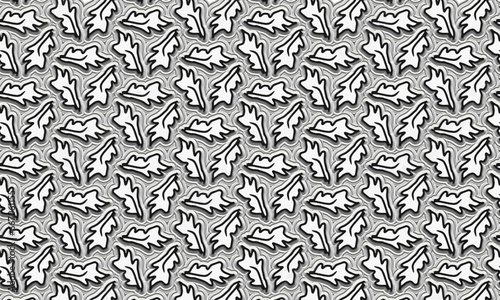The vector pattern is versatile and adaptable, offering endless possibilities for application in various creative endeavors. Whether used for textiles, wallpapers, digital backgrounds, or as an artist