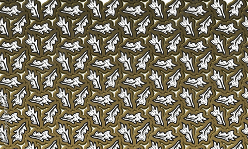 The vector pattern is versatile and adaptable, offering endless possibilities for application in various creative endeavors. Whether used for textiles, wallpapers, digital backgrounds, or as an artist