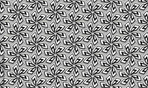 The vector pattern is versatile and adaptable, offering endless possibilities for application in various creative endeavors. Whether used for textiles, wallpapers, digital backgrounds, or as an artist