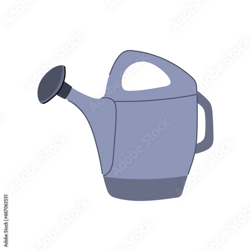 equipment watering can cartoon. horticulture cultivate, hand pot, growing nature equipment watering can sign. isolated symbol vector illustration