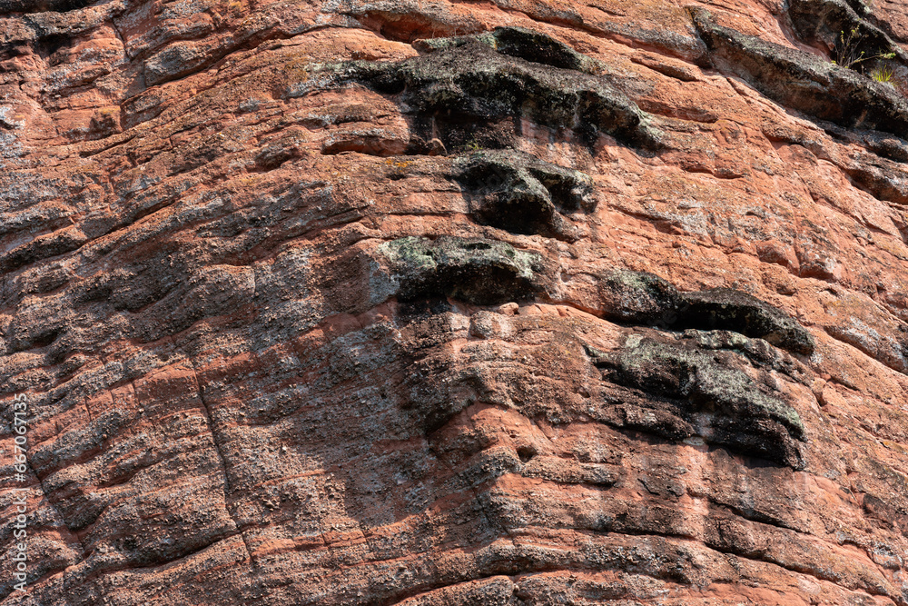Red Cliff Danxia in the Tianyi Scenic Area of Sanming, Fujian, China Red Cliff Danxia in the Tianyi Scenic Area of Sanming, Fujian, China