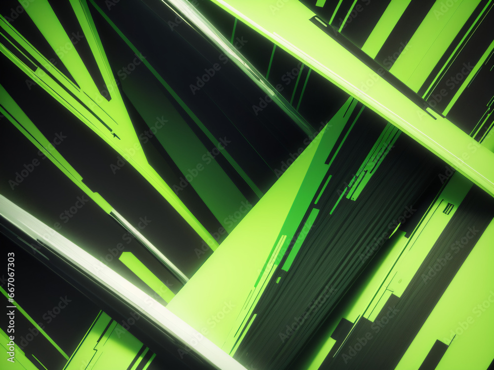 Green neon lines geometrical abstract 4K wallpaper. Green neon lines geometrical abstract 4K wallpaper.