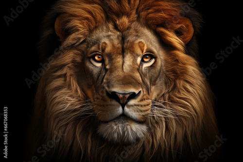                The lion s face
