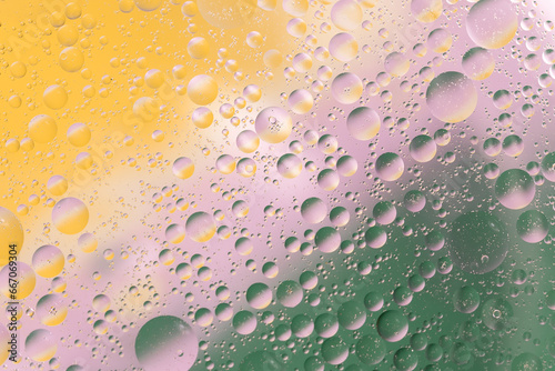 oil drops in water AbstractImageRainbow Abstract background with colorful gradient colors.