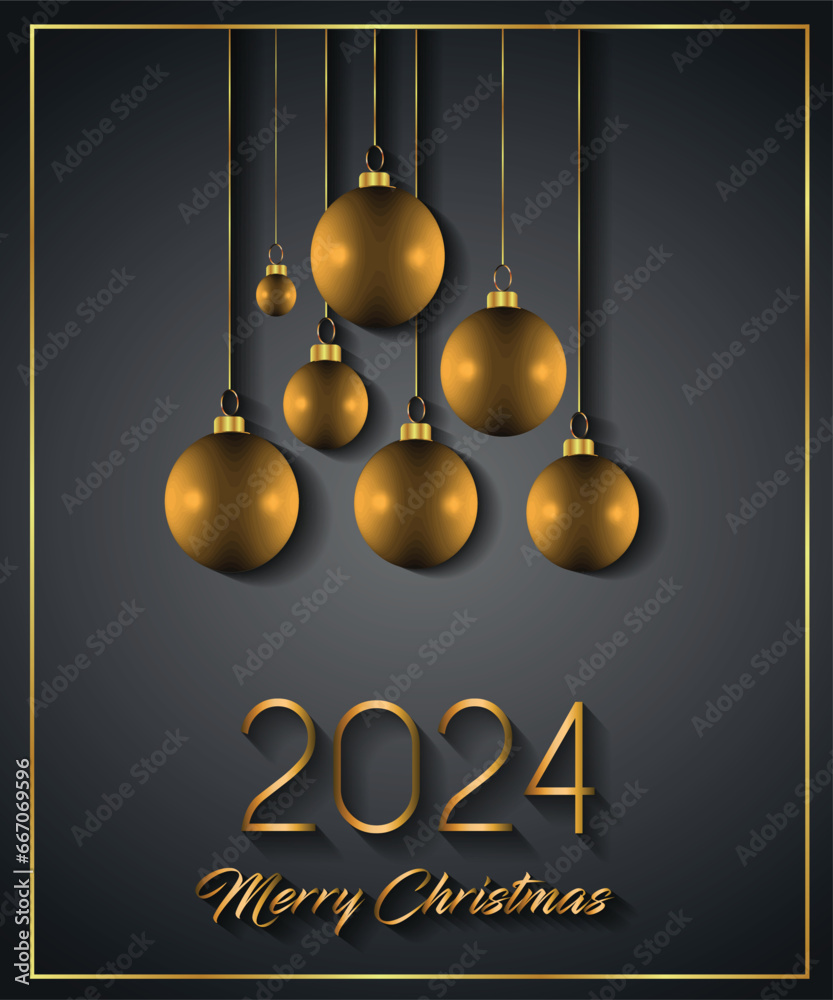 2024 Merry Christmas background. 2024 Merry Christmas background.