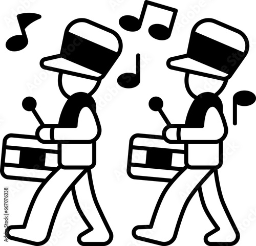 marching  icon