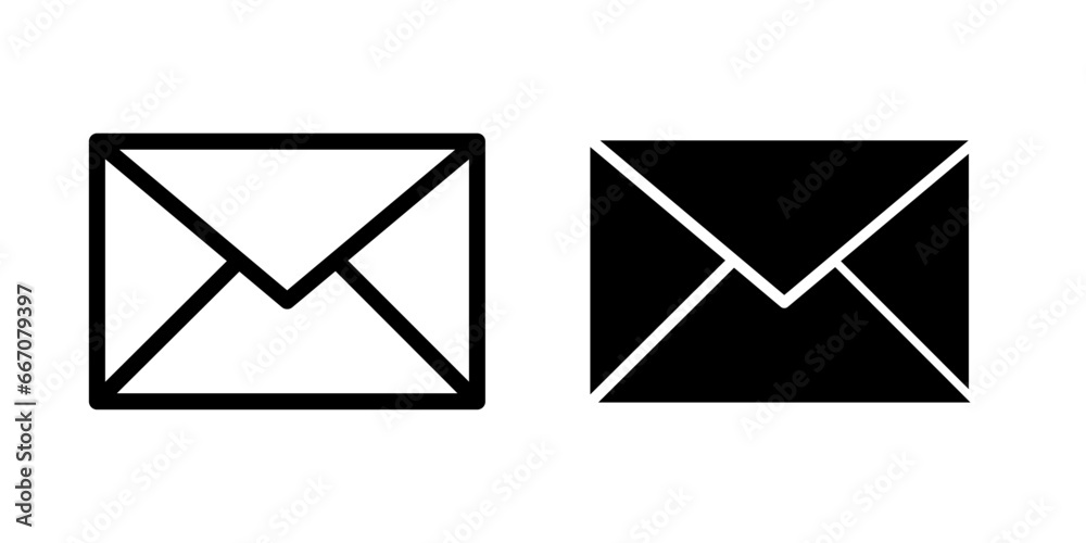 Mail icon set. email icon vector. E-mail icon. Envelope illustration Mail icon set. email icon vector. E-mail icon. Envelope illustration