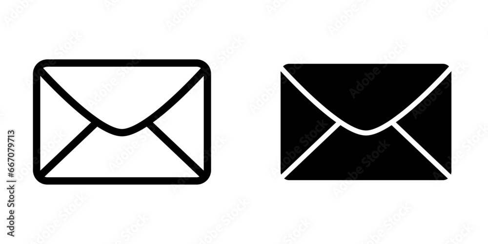 Mail icon set. email icon vector. E-mail icon. Envelope illustration Mail icon set. email icon vector. E-mail icon. Envelope illustration