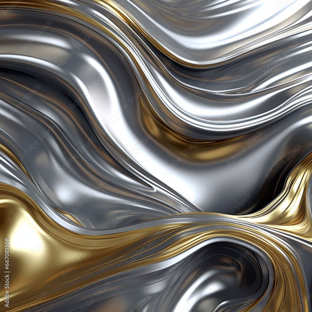 Steel wave texture background