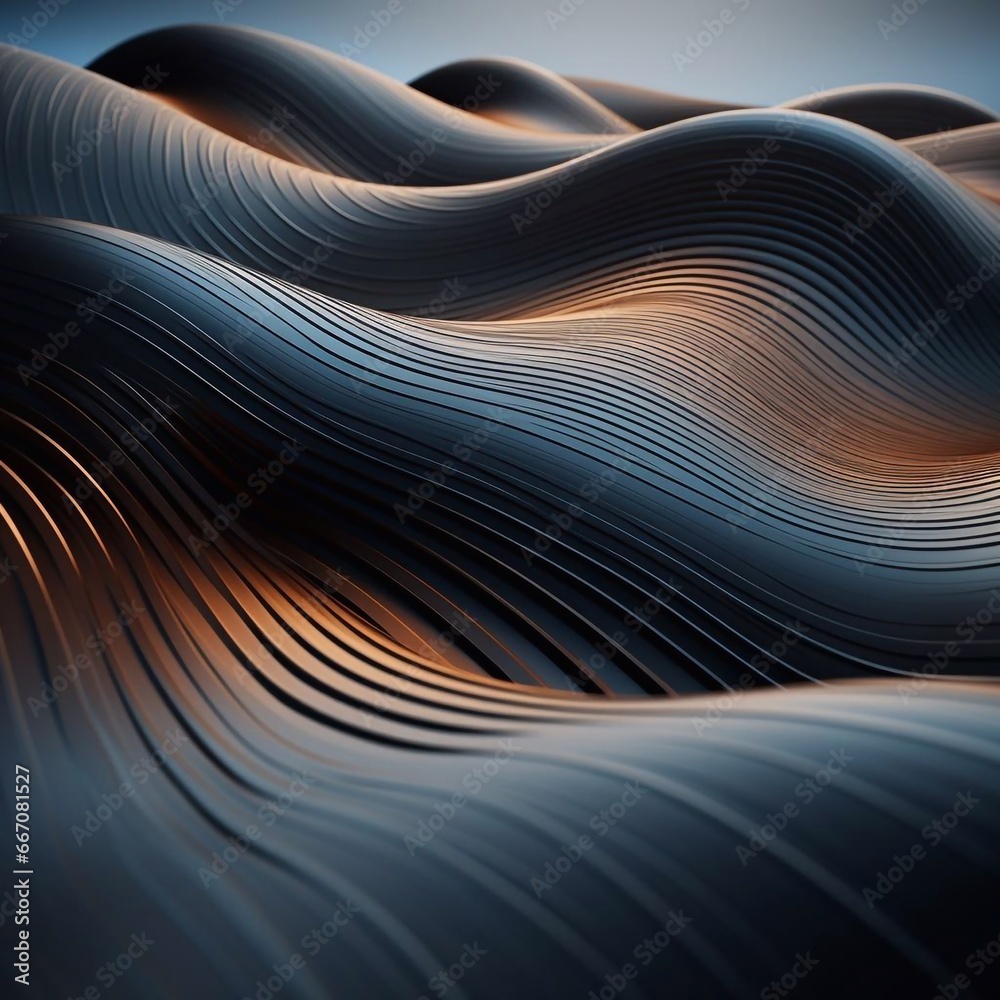 Steel wave texture background Steel wave texture background