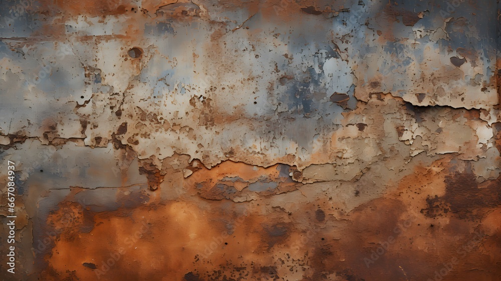 texture plaque de métal rouillée, généré par IA texture plaque de métal rouillée, généré par IA
