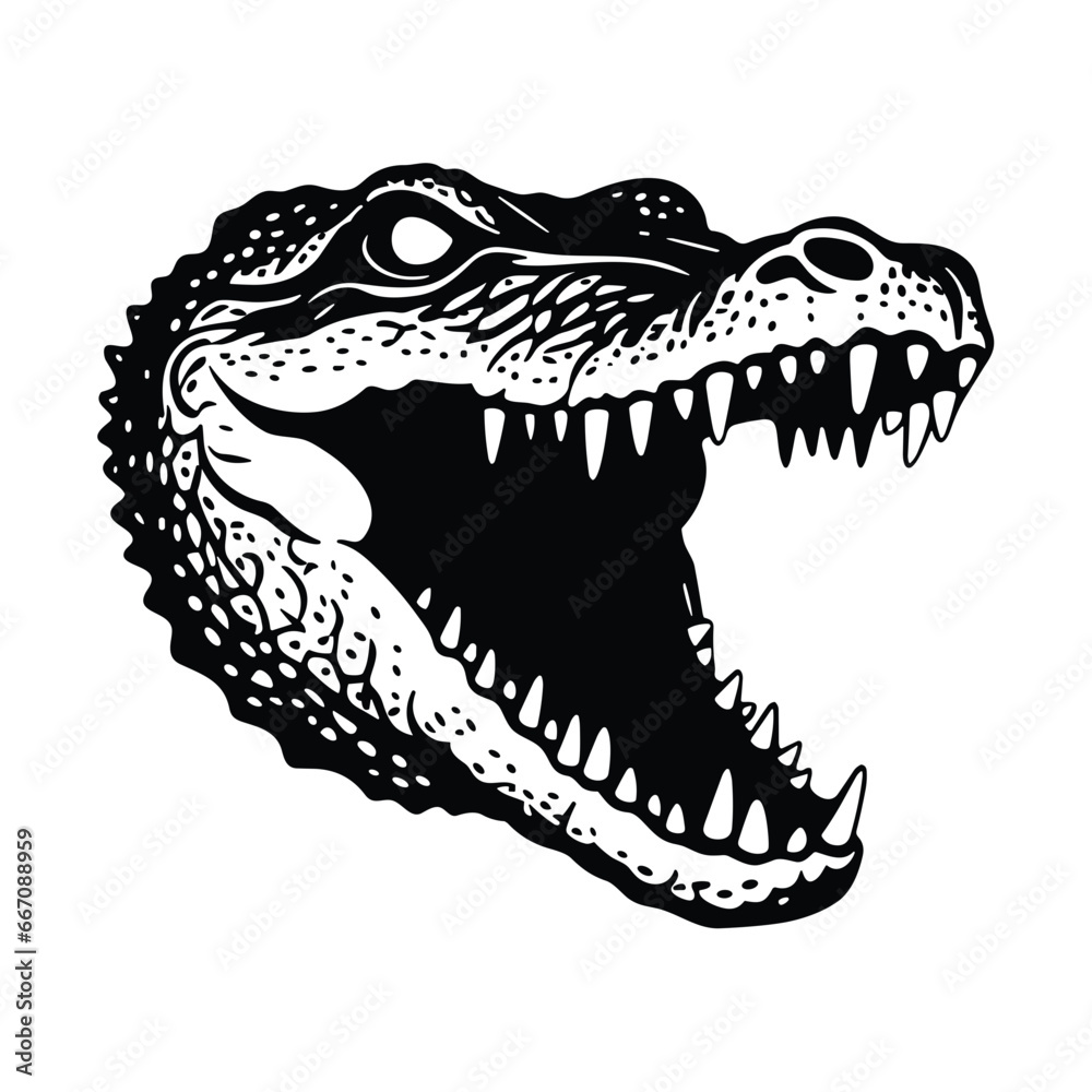 Crocodile Head Design