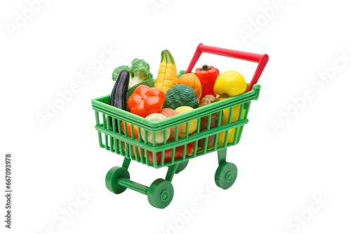 Play Shopping Cart on Transparent Background