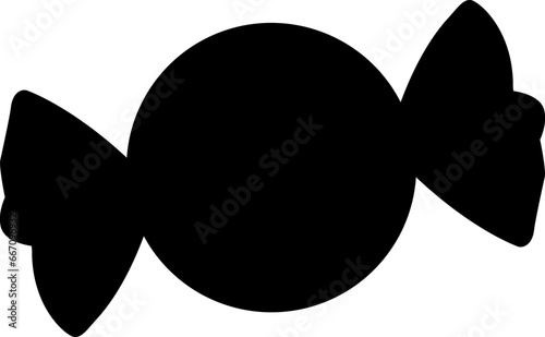 Candy silhouette