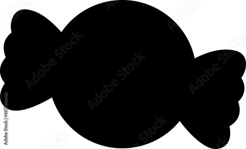 Candy silhouette