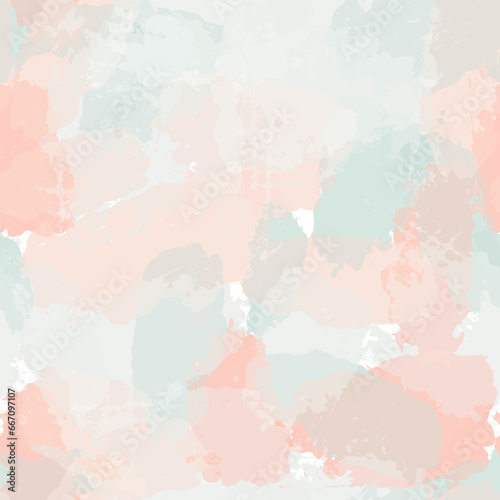Watercolor seamless pattern  pink colors girly print  tie dye pastel background