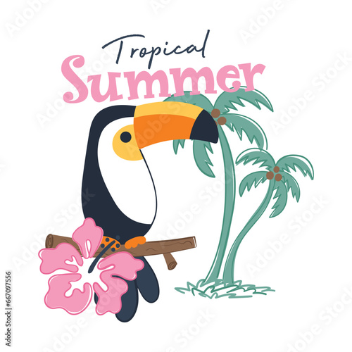 toucan bird on a branch