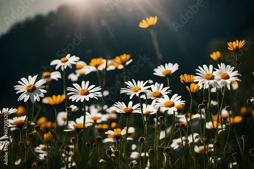 Create a dialogue between two environmental activists who advocate for preserving daisy-filled meadows