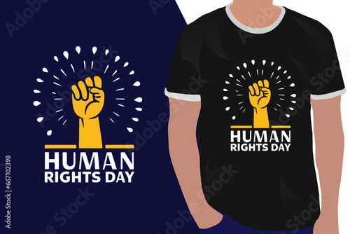 international human rights day t-shirt design