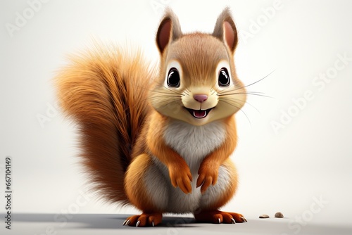 squirrel with nut © Man888