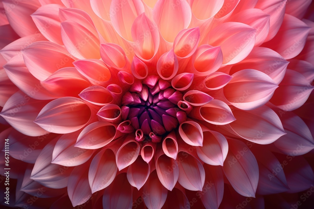 A close-up view of a large pink flower. Perfect for adding a touch of beauty to any project or design.