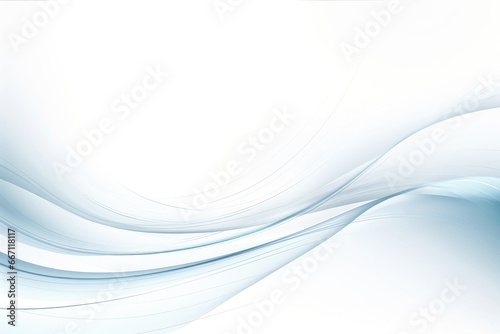 Abstract white soft waves background © AITTHIPHONG