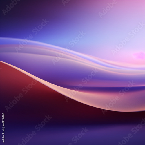 Fondo abstracto con detalle, formas sinuosas y suave difuminado de tonos azules y rosados