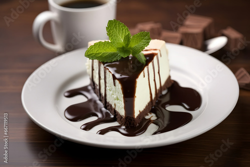  chocolate mint dessert