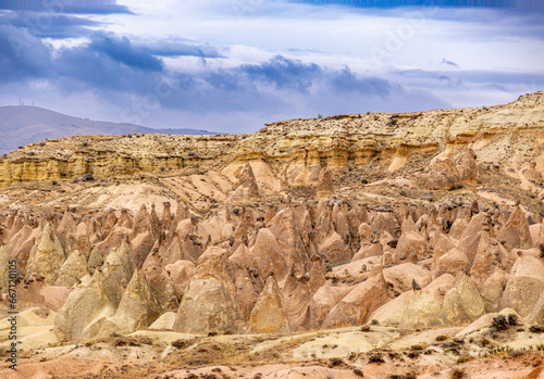 Rock Formation in the Devrent Valley in Cappadocia, Camel Valley, Turkey . photo