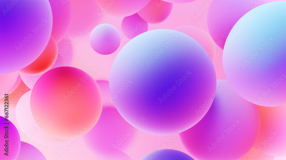 Abstract gradient spheres for background Abstract gradient spheres for background