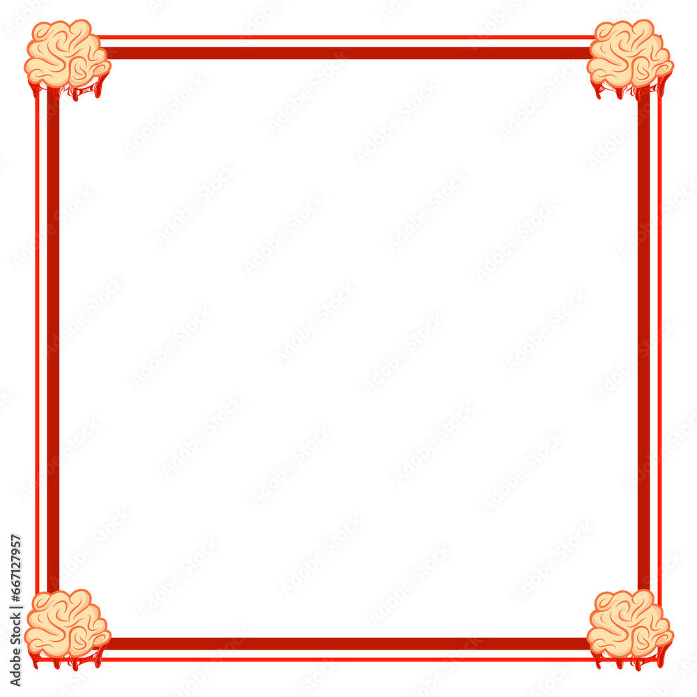 Obraz premium Halloween Festive Frame