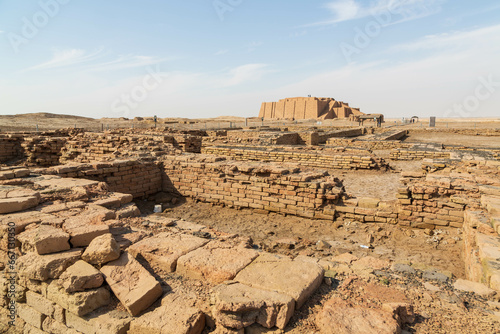 Foto Sumer Civilization Archaeological City of Ur - Ziggurat Ur